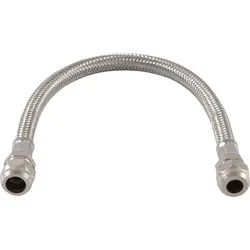 BPE RVS flexibele slang 35cm 12mm knel x 10mm knel Superprijs