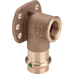 Koop Online Viega Profipress 2225.5 koper pers muurplaat 3/4"x22mm
