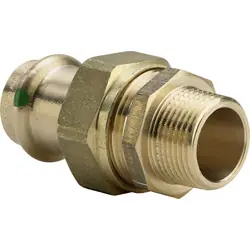 Snelle Levering Viega Profipress 2265 koper pers schroefkoppeling 3-delig 3/4"x22mm