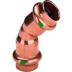 Viega Profipress 2426 koper pers bocht 45° 28mm Finale Uitverkoop