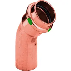 Must-Have Viega Profipress 2426.1 koper pers insteekbocht 45° 28mm