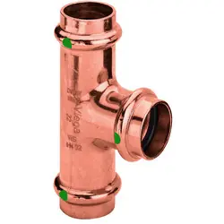 Uitverkoop Viega Profipress 2418 koper pers T-stuk 22mm