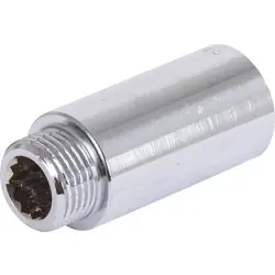 BPE kraanverlengstuk chroom gepolijst 1/2"x50mm Premium