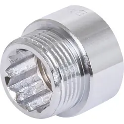 Snelle Levering BPE kraanverlengstuk chroom gepolijst 3/4"x15mm