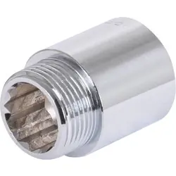 BPE kraanverlengstuk chroom gepolijst 3/4"x30mm Lage Kosten
