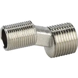 Speciale Aanbieding BPE S-koppeling vernikkeld 1/2"x3/8" 9,5mm