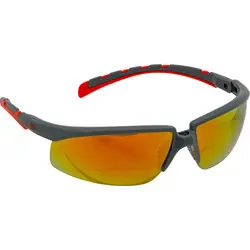 3M veiligheidsbril Solus 2000 rood Exclusieve Aanbieding