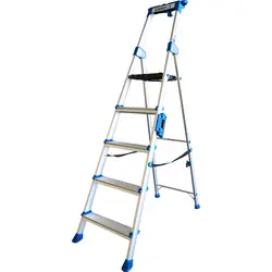 Alumexx UP 5 treden luxe huishoudtrap Uitverkoop