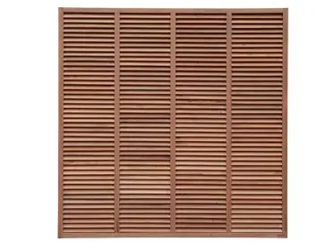 HH trellis 26 Keruing 180x180cm Louvre Finale Uitverkoop