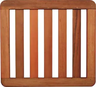 Direct Beschikbaar Keruing massief hekpoort 11 90x100cm