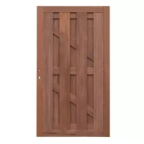 Keruing poort 20 Charmant 100x180cm Populair
