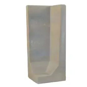 Betaalbaar L-Hoeksteen Grijs 100x40x40cm
