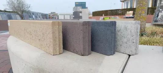 Betonband 6x20x100cm bruin-taupe Lage Prijs