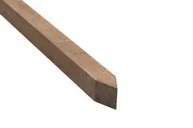 HH paal ongeschaafd 7x7cm Gereduceerde Prijs