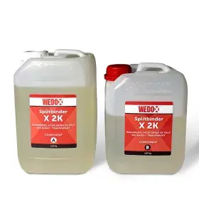 Wedox Splitbinder X 2K transparant 5kg Seizoensaanbieding