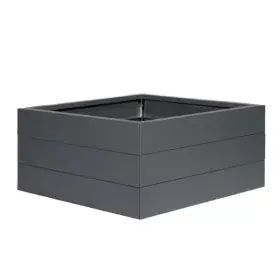 Flitsaanbieding Bloembak - ANTRACIET 120x120x42 cm