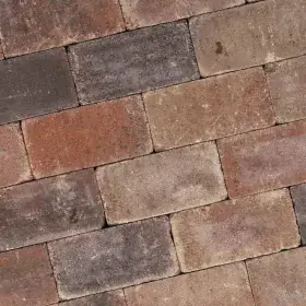 Gereduceerde Prijs SB-1854 betonklinker getrommeld 15x15x6cm ★☆☆☆☆