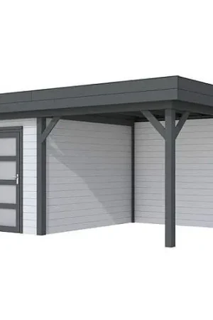 Blokhut Topvision Kiekendief 200 + 300 x 300 cm gespoten Actieprijs