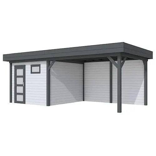 Blokhut Topvision Tapuit 300 + 400 x 300 cm gespoten Aanbieding