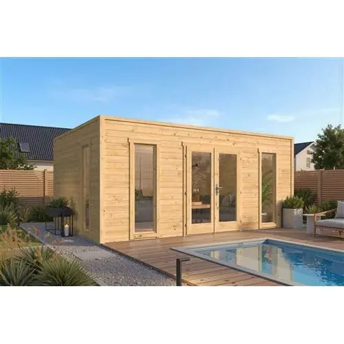 Blokhut Marco 500 x 350 cm Exclusieve Aanbieding