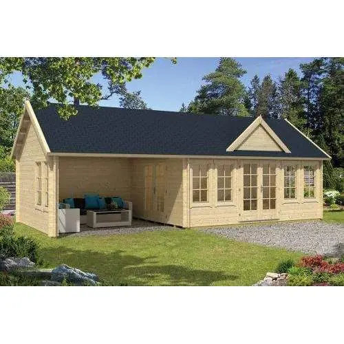 Blokhut Big Ben 550 + 380 x 400 cm Goedkoop