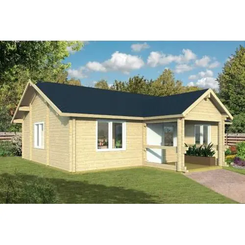 Weekendaanbieding Blokhut Finn 1040 x 740 + 238 cm
