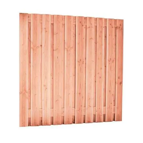 Alleen Vandaag Redvision geschaafd plankenscherm 21-planks 16 mm 180 x 180 cm recht