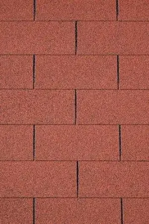 Fabrieksprijs Dakshingles recht rood Interflex