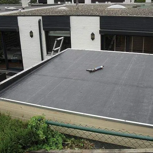 EPDM-folie set 520 x 1040 cm incl. 7 x lijm Nieuw