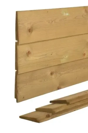 Zweeds rabat vuren groen geïmpregneerd 1,6-1,9 x 14,5 x 570 cm Hoge Kwaliteit