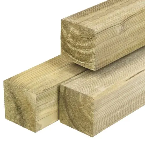 Gratis Retour Tuinpaal geïmpregneerd grenen 12 x 12 x 300 cm