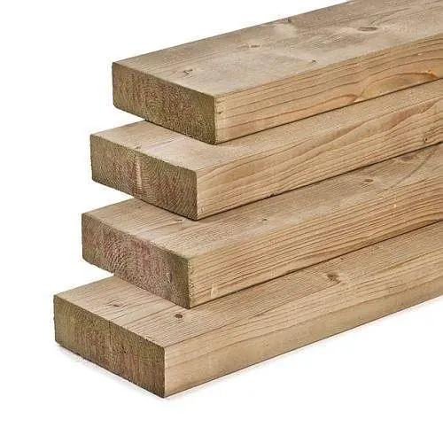 Premium Ligger grenen geïmpregneerd 4,5 x 14,5 x 420 cm