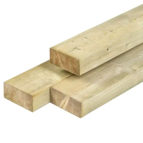 Regel vuren geïmpregneerd 4,5 x 9,5 x 390 cm Finale Uitverkoop