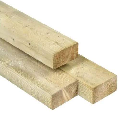 Direct Verzonden Regel groen geïmpregeerd vuren geschaafd 4,5 x 9,5 x 420 cm