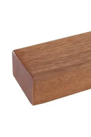 Seizoensaanbieding Hardhouten regel Bankirai glad geschaafd 4,5 x 7 x 400 cm 103127