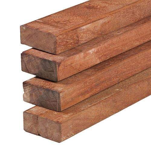 Ligger azobé glad geschaafd 4,5 x 7 x 300 cm Korting