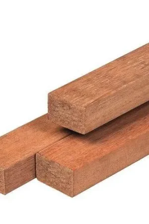 Bestseller Hardhouten regel Angelim Vermelho geschaafd 4,5 x 7 x 250 cm