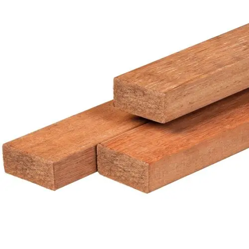 Favoriet Ligger hardhout geschaafd 4,4 x 8,8 x 390 cm