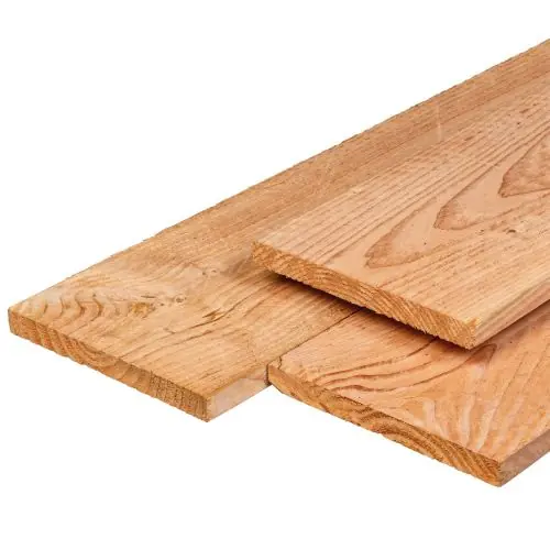 Snelle Levering Tuinplank douglas bezaagd 2,2 x 20 x 500 cm