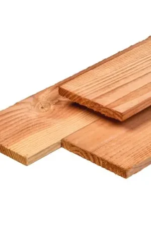 Alleen Vandaag Schuttingplank/boeiplank douglas bezaagd 2,5 x 25 x 300 cm
