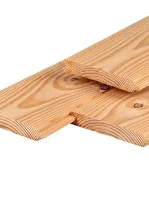 Actieprijs Blokhutprofiel douglas geschaafd 2,8 x 19,5 x 500 cm