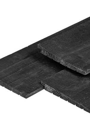 Zweeds rabat douglas Excellent zwart geïmpregneerd 1,1-2,7 x 19,5 x 500 cm Voordeelprijs