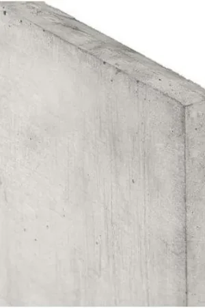 Actieprijs Beton onderplaat glad wit/grijs 3,5 x 24 x 200 cm