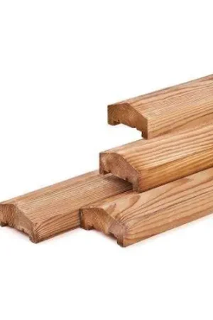 Beste Prijs Afdeklat Douglas 3-planks 180 cm 103366