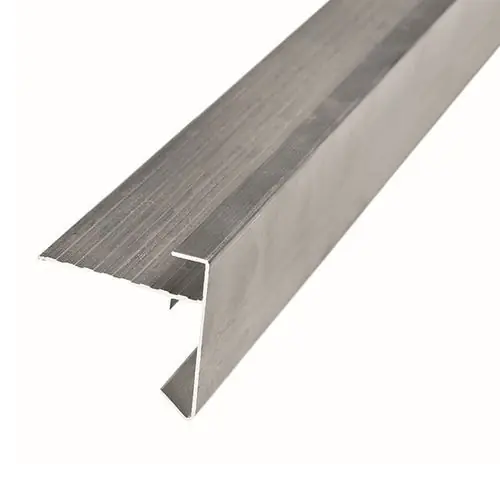 Aluminium daktrim 4,5 x 4,5 x 250 cm Exclusieve Aanbieding