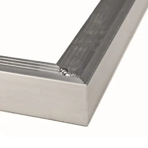 Aluminium daktrim hoek 4,5 x 4,5 x 40 cm Merkproduct