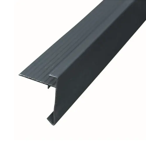 Superprijs Aluminium daktrim antraciet 4,5 x 4,5 x 250 cm