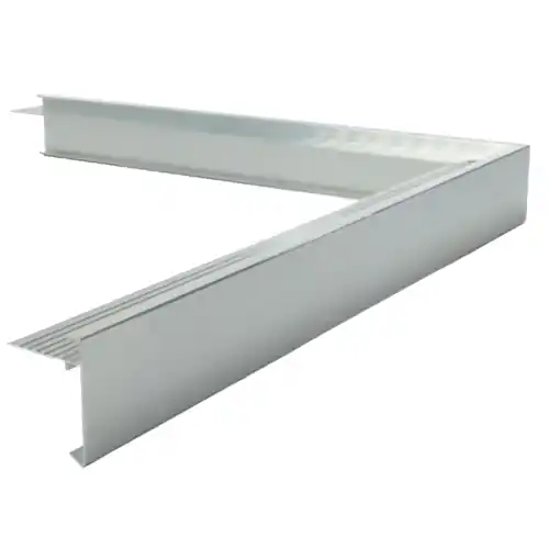 Finale Uitverkoop Aluminium buitenhoek standaard 45 x 45 mm