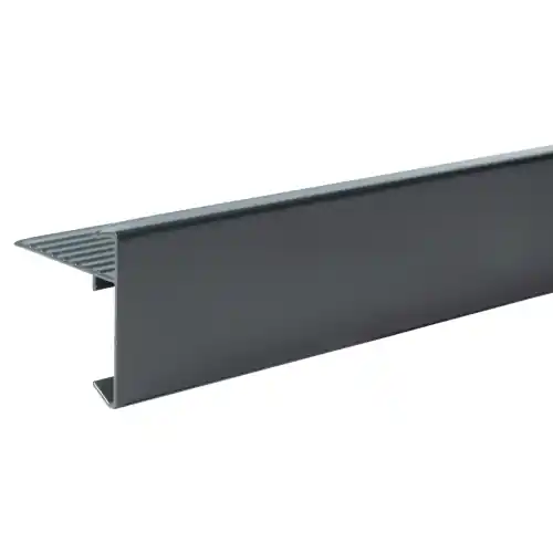 Aluminium daktrim antraciet standaard 4,5 x 4,5 x 250 cm Speciale Aanbieding