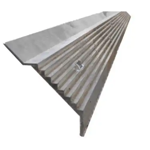 Aluminium knelprofiel 6 x 250 cm Nieuw